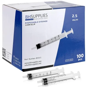 2.5ml syringe